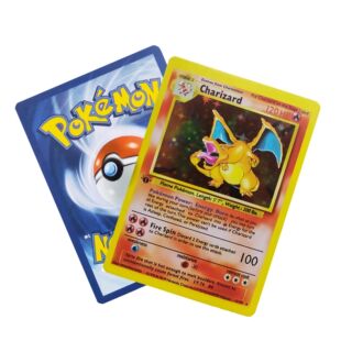 Pokemon cards flash Charizard DIY anime original Charmander