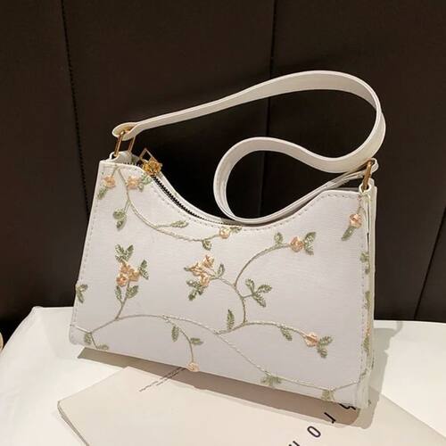 Summer Lace Floral Stitching Shoulder Bag for Women 2023 Sof