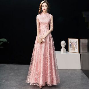 Special Occasion Dresses Illusion High Full Tulle Lace A-Lin