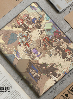 明日方舟 能天使ipad11平板套A16皮套ipad10.2适用air7 6第十代保护套pro13笔槽mini5 6 7小米7 8华为Air12寸