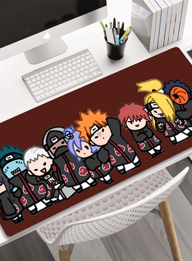 晓组织 鼬 动漫周边 鼠标垫 键盘电竞游戏 桌垫 加厚耐磨防滑水洗