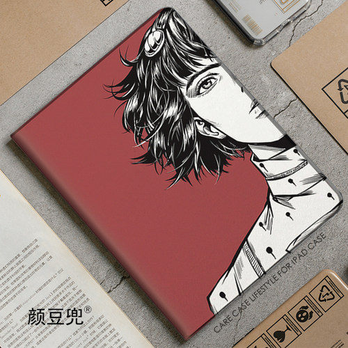 布鲁诺布姐JOJO奇妙冒险ipad10.2适用air3/4/5第十代保护套matepad pro11笔槽mini5/6小米5pro12.9荣耀V8皮套