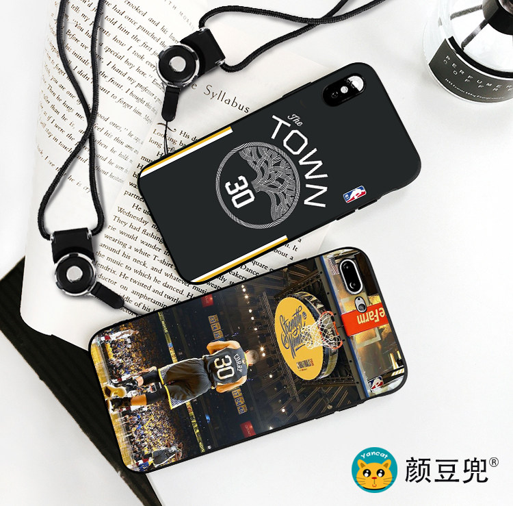 NBA库里xr适用苹果手机壳小米