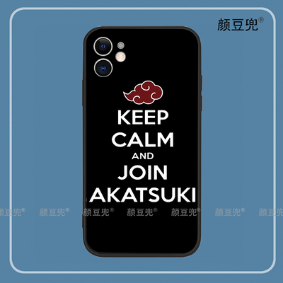火影忍者 晓组织祥云11手机壳12适用iphone13PRO苹果14xsmaxr红米K50周边8P一加9华为P50硅胶IQOO11动漫Mate