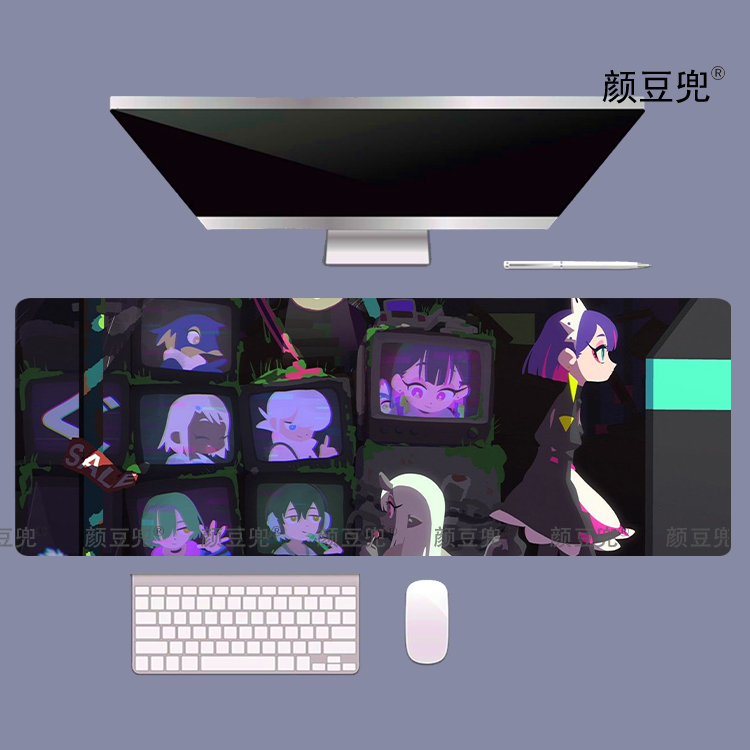 真夜中ZTMY永远是深夜有多好 周边鼠标垫 键盘电竞游戏桌垫 防滑