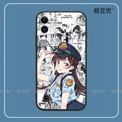 租借女友水原千鹤手机壳iPhone13适用12Pro苹果11 XS MAX硅胶8P软