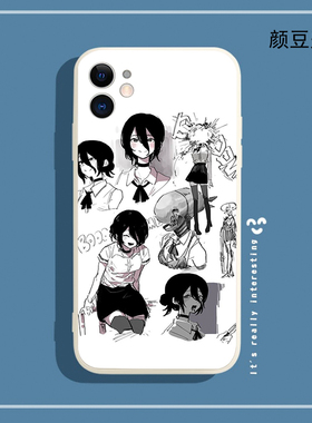 蕾塞 电锯人 链锯人手机壳11适用12 Pro苹果XS MAXR动漫8p华为P40