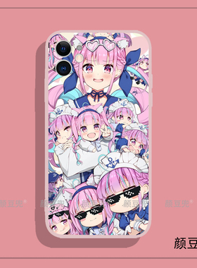 凑阿库娅 hololive 湊阿夸适用于iphone13promax苹果14硅胶vivo红米k60小米12oppo华为p40p50pro全包iqoo三星