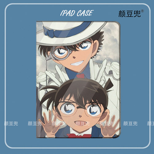 名侦探柯南 动漫周边ipad10.2适用于air7 5/6第十11代10.9保护套matepad pro11笔槽mini56小米6 7红米SE华为