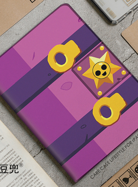 荒野乱斗 紫色魔法ipad11平板皮套ipad10.2适用air7 5/6第十代ipad789保护套pro13笔槽mini56 7小米7 8华为12