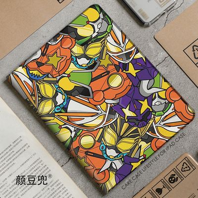 假面骑士极狐ipad10.2适用air3/4/5第十代保护套matepad pro11笔槽mini5/6小米5pro12.9荣耀V8皮套OPPOPADAIR