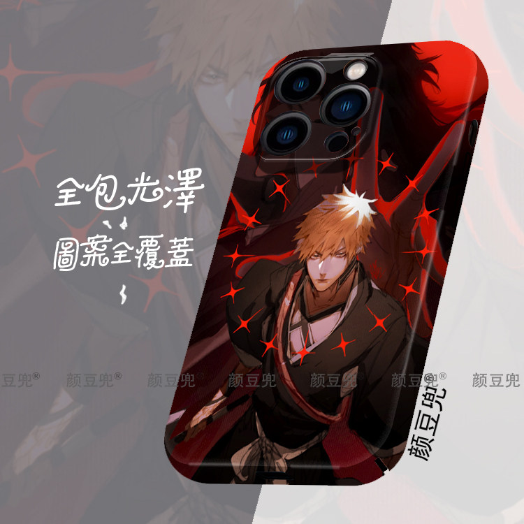 死神BLEACH 千年血战 菲林壳 适用苹果14手机壳iphone13promax苹果12硬壳ip11新款se2/3全包7/8plus套xsmaxr