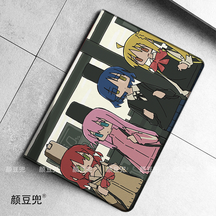 孤独摇滚 后藤一里山田凉ipad10.2适用air34/5第十代10.9保护套matepad pro11笔槽mini5/6小米6Pro12.9华为M6