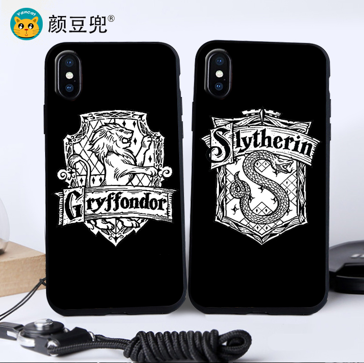 哈利波特/格兰芬多莱特林学院iphoneXR适用苹果XSMAX手机壳7/8plu