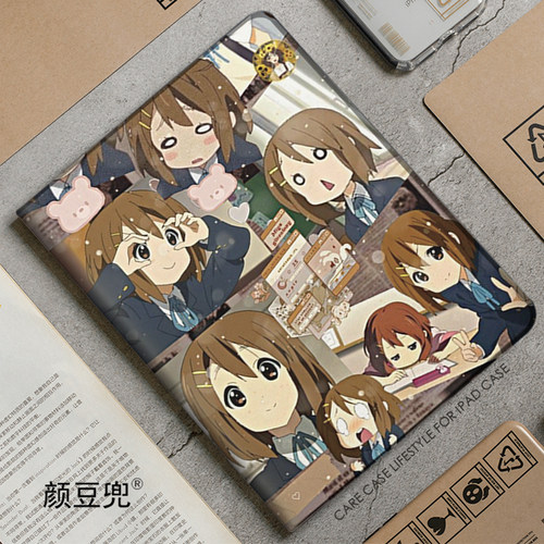 轻音少女 平泽唯ipad10.2适用air4/5保护套matep pro11笔槽mini56