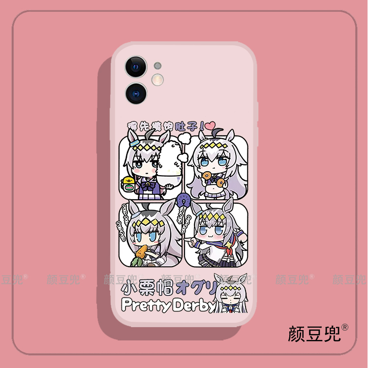 赛马娘 小栗帽 适用于iphone15promax华为mate60pro红米k60硅胶iqooneo5苹果14vivoX70一加ace2小米13iqoo11p