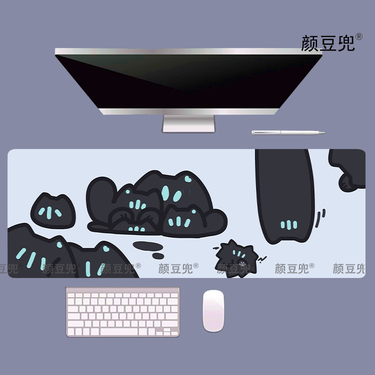 无畏契约 Omen幽影 周边动漫 鼠标垫大号电竞游戏桌面垫 防滑水洗