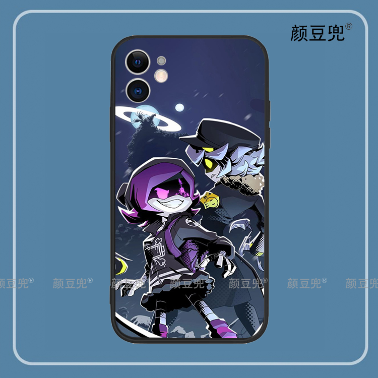 无机杀手uzi/n手机壳适用于iphone13promax苹果14硅胶vivo红米k60小米12华为p40全包iqoo7三星s23u软壳16动漫