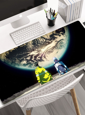 边缘行者鼠标垫超大号小号赛博朋克2077电脑键盘垫电竞游戏桌垫厚