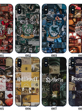 哈利波特11PRO适用XR苹果XSMAX手机壳8P40华为mate30蛇院SE格兰芬