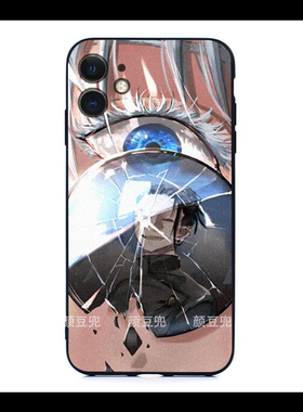 夏油杰 五条悟手机壳iPhone11适用12 Pro苹果XS MAXR咒术回战K40