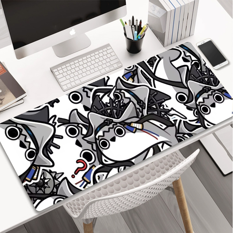 明日方舟 归溟幽灵鲨 浊心斯卡蒂小号鼠标垫大号游戏鼠标垫 水洗