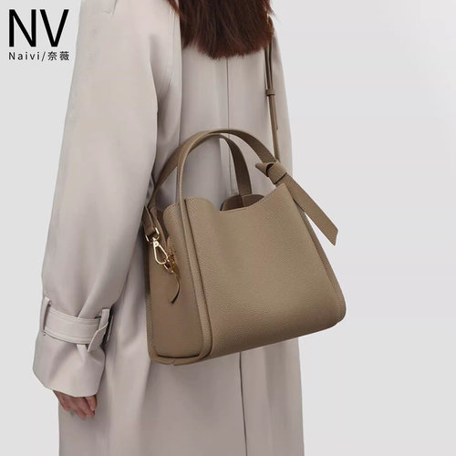 手提包百搭通勤单肩妈妈包