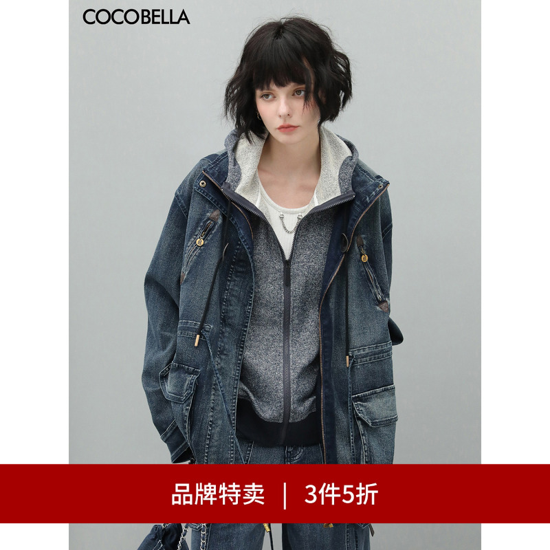COCOBELLA雅赛尔牛仔派克服