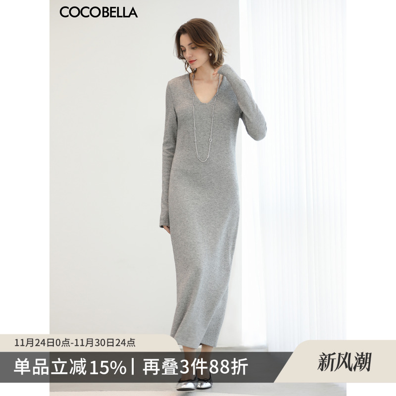 T领结构高级灰打底裙天菜