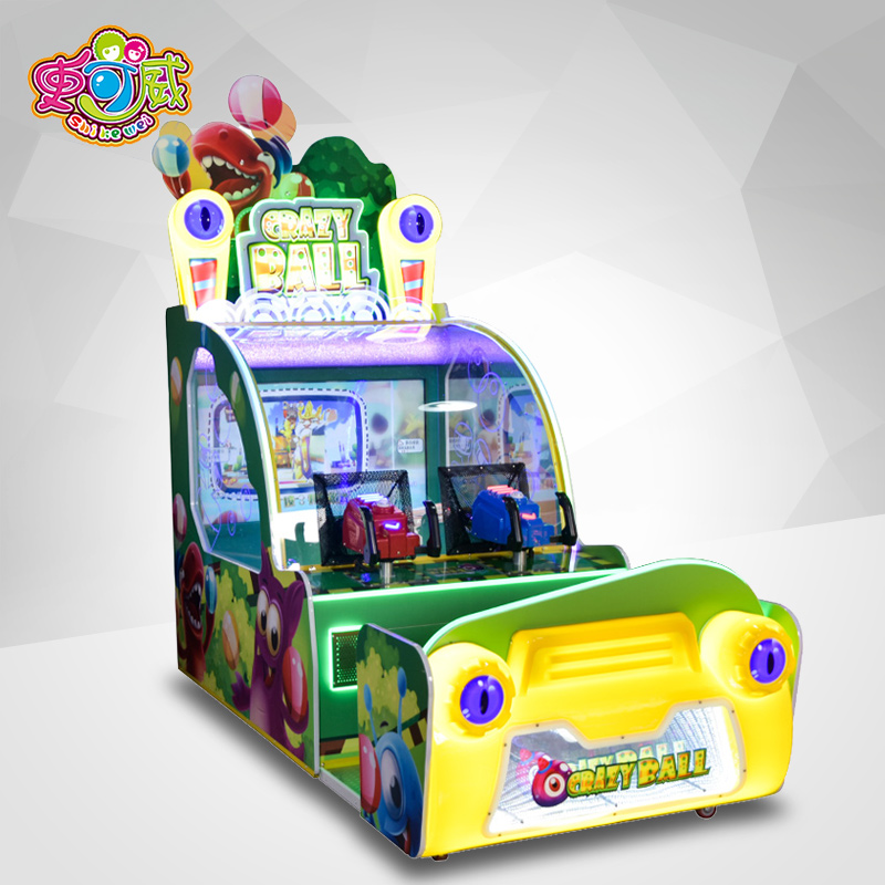 史可威大型游戏机双人疯狂射球射击游艺机投币亲子游乐园电玩设备
