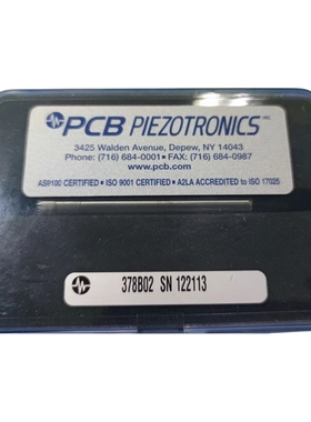 美国PCB 378B02加速度传感器 全新 议价