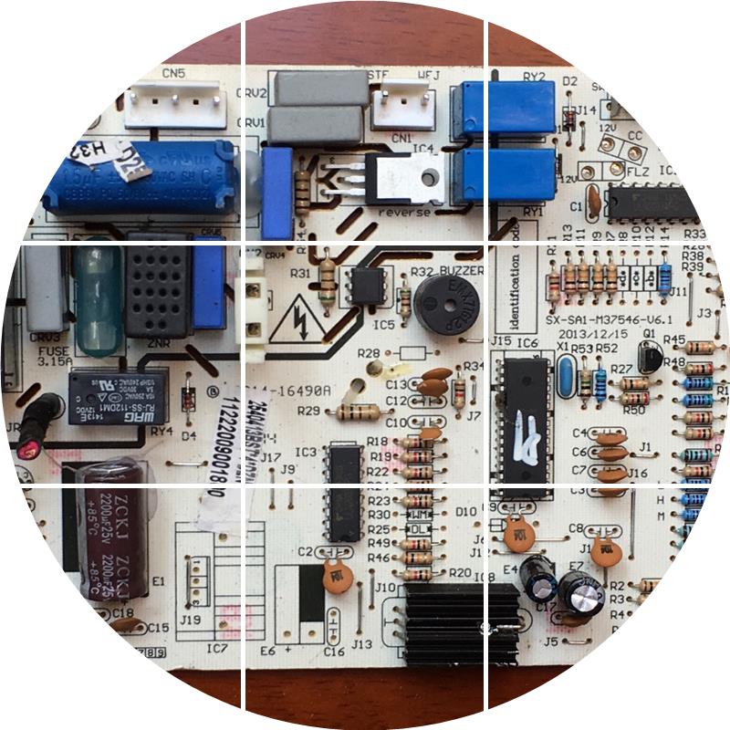 现货SX-SA1-M37546-V1.6 原装拆机奥克斯内机主板电脑板 KB-5150