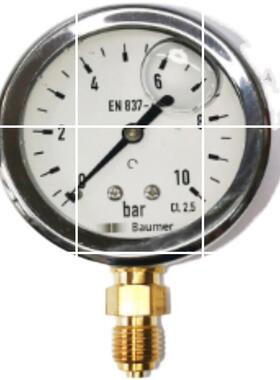 现货堡盟Baumer压力表MIT3D22B27 40BAR MIT3D22B31 100BAR盾构机