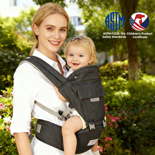 婴儿腰凳三合一四季轻便宝宝专用背带透气抱娃多功能可拆卸二合一