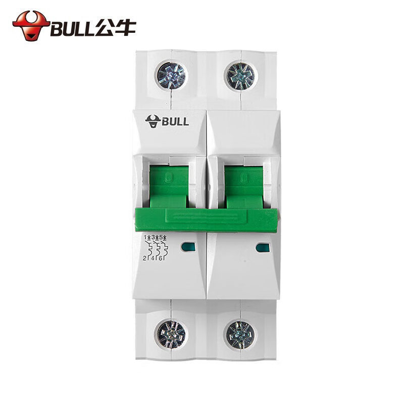 公牛空气开关 LB5-125Y系列C型断路器2P 窄体大功率空开 电闸
