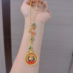 项链 九天玄女九色鹿设计款