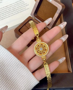 星轮八宝转动八宝罗盘手表盘手链