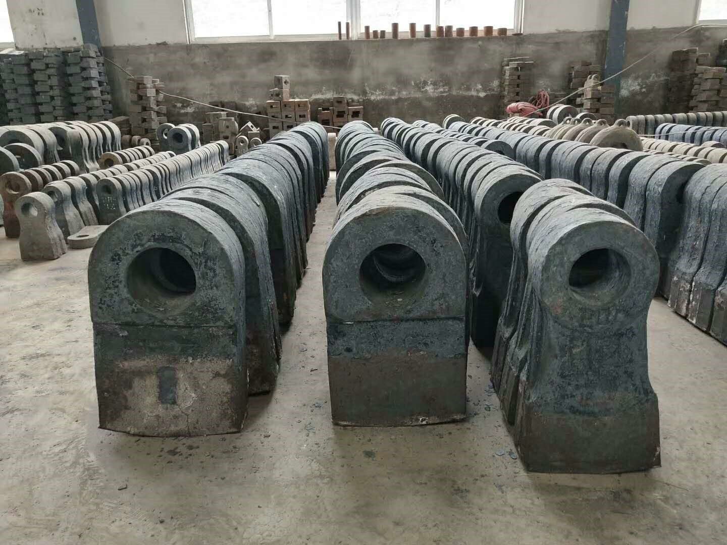 破碎机细碎机制砂机锤头 钨钛合金锤头打铁锤头 双金属复合锤甩锤