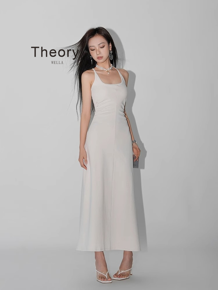 T.heorywella欧美吊带连衣裙