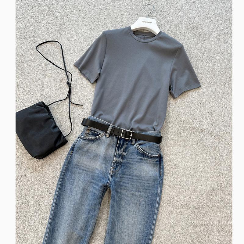 短袖休闲百搭显瘦T恤