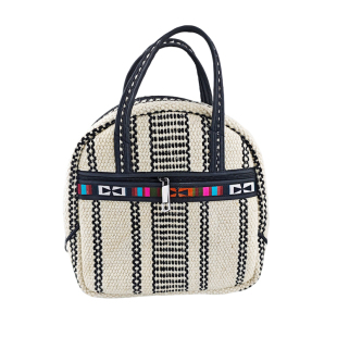 羊湖特产西藏民族包藏式手提包拼色条纹包通勤