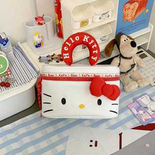 2025新款超火可爱小猫化妆包高颜值大容量卡通便携洗漱包女生礼物