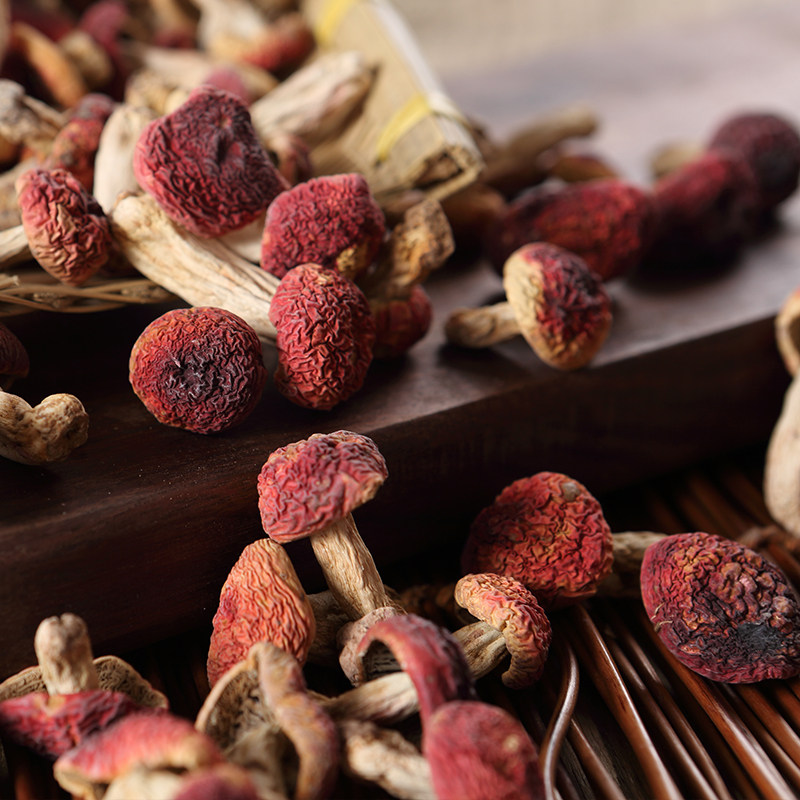 正宗野生红菇 2026年安徽黄山特产香菇 红蘑菇九华山干货500g包邮