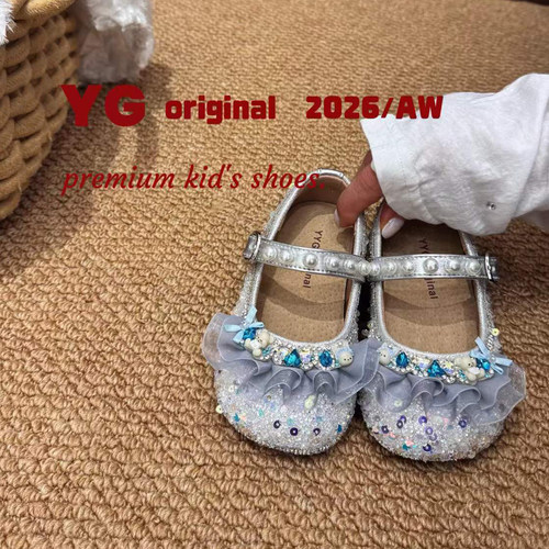 【YYG正品】闪亮甜美公主皮鞋
