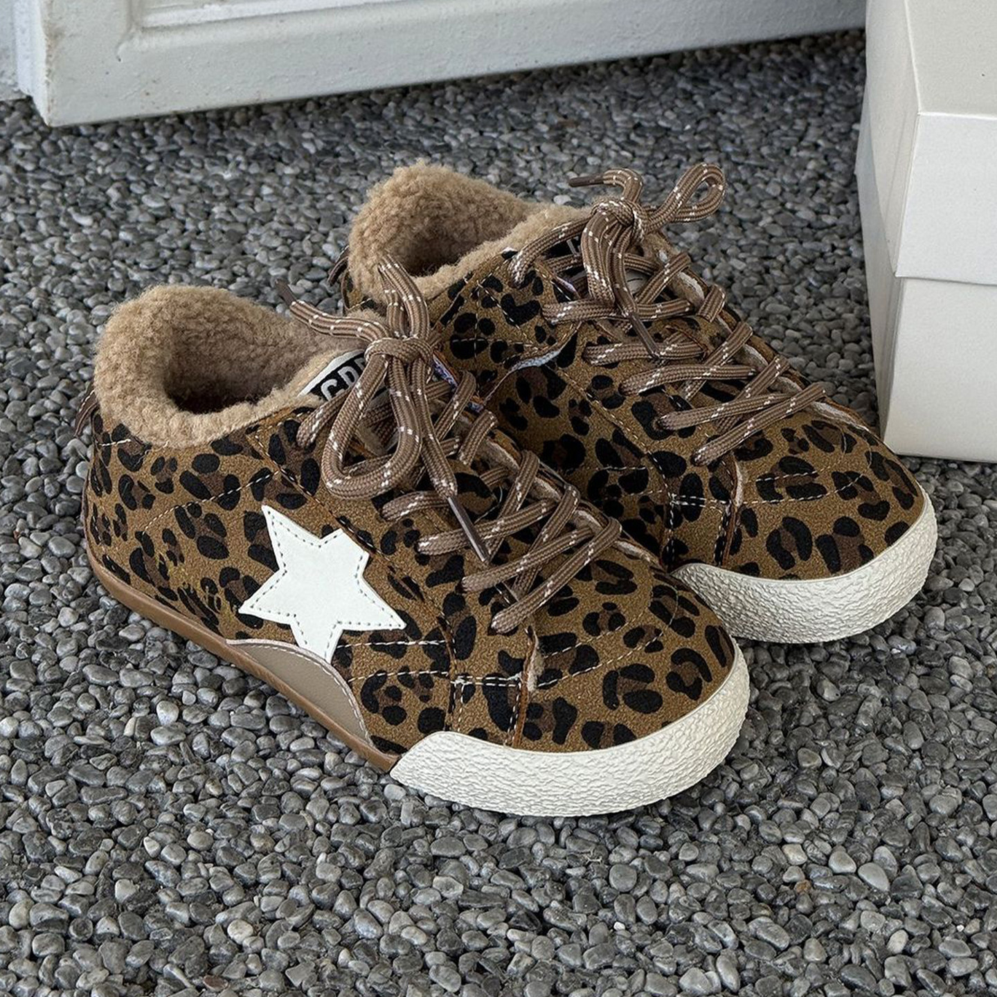 豹纹星星儿童板鞋加绒保暖男女童德训鞋休闲宝宝运动鞋冬季新款潮,童鞋/婴儿鞋/亲子鞋,板鞋,淘宝优惠券,粉丝福利购,淘宝优惠卷