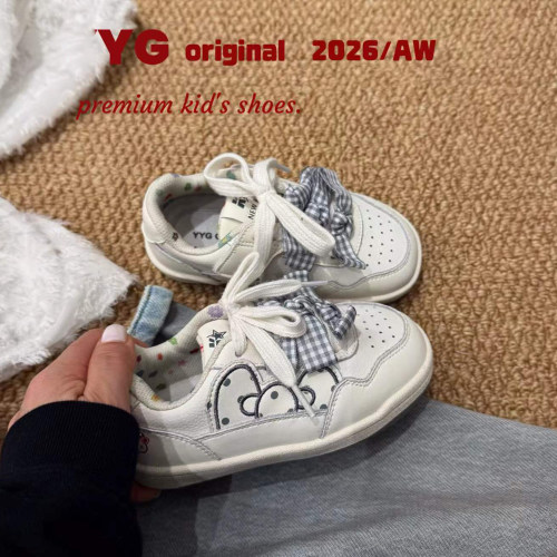 【YYG正品】可爱小众德训小白鞋