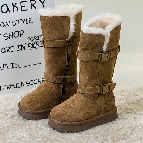 【UGQ正品】皮毛一体儿童雪地靴