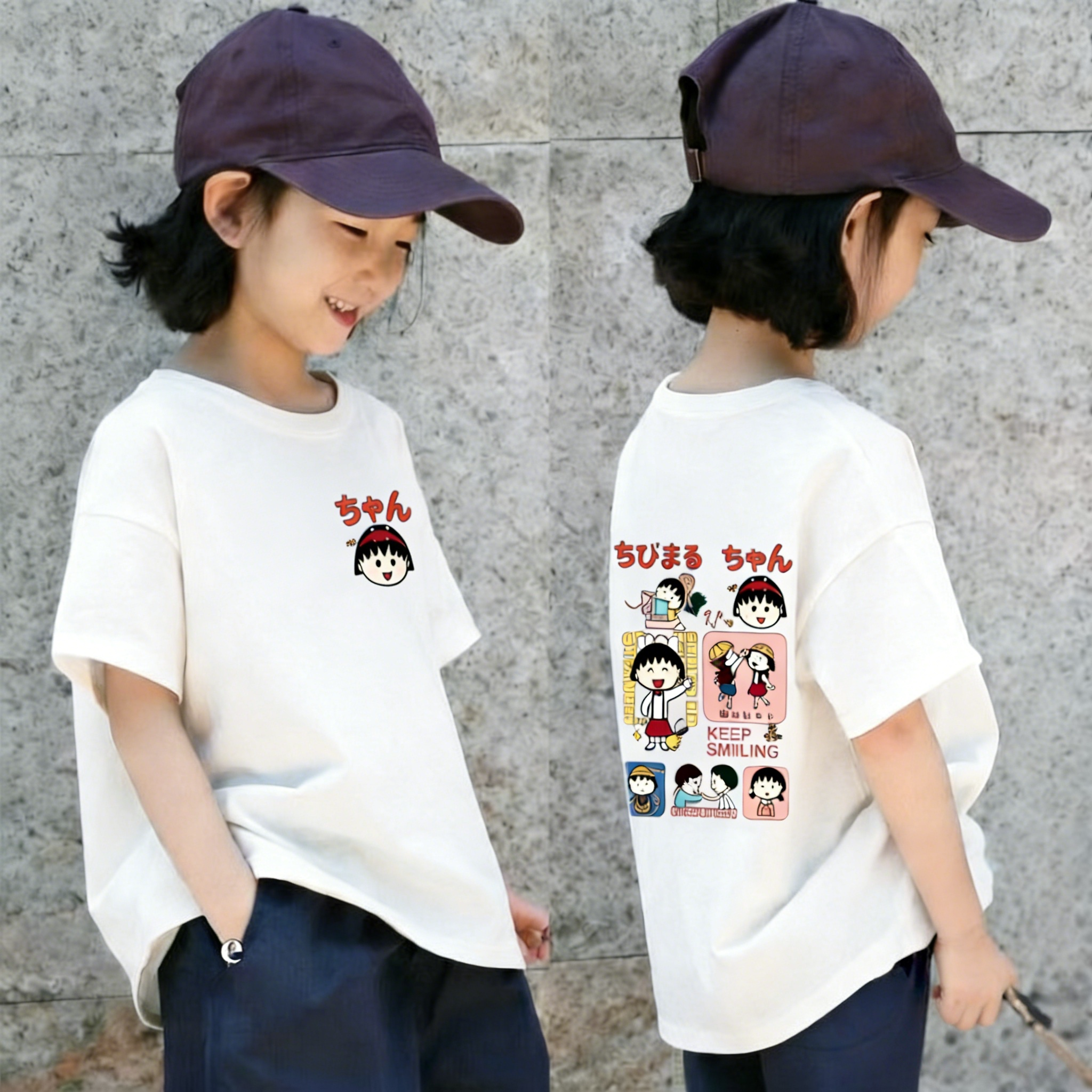 女童纯棉短袖t恤夏季新款圆领中小儿童韩版小众女宝宝薄款T恤上衣