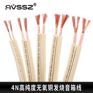 AVSSZ纯铜音响喇叭发烧无氧铜音箱线影院环绕线汽车改装音频散线