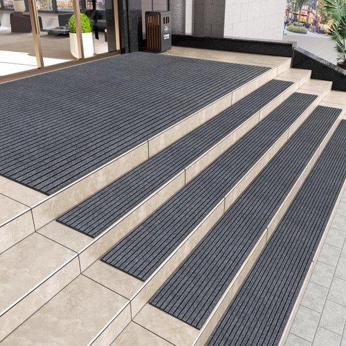 室外自粘带胶瓷砖台阶楼梯垫银行酒店进门口长条防滑地毯地垫门垫